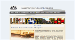 Desktop Screenshot of barristersbd.com